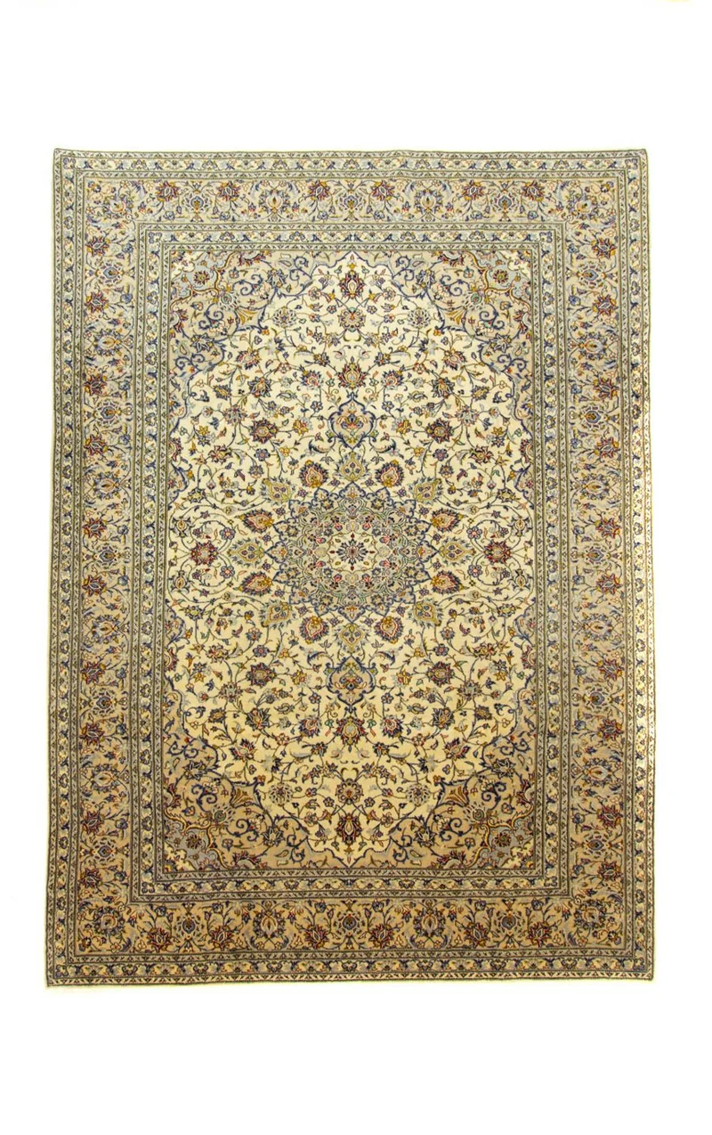 Perserteppich - Keshan 245 x 333 cm - beige