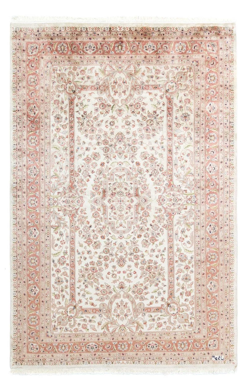 Perserteppich - Täbriz 196 x 289 cm - beige