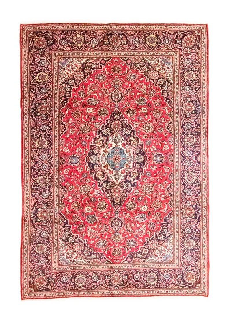 Perserteppich - Keshan 210 x 304 cm - rot