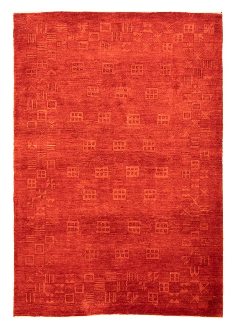 Gabbeh Teppich - Perser 167 x 239 cm - rot