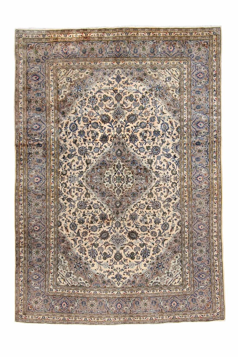 Perserteppich - Keshan 237 x 341 cm - beige