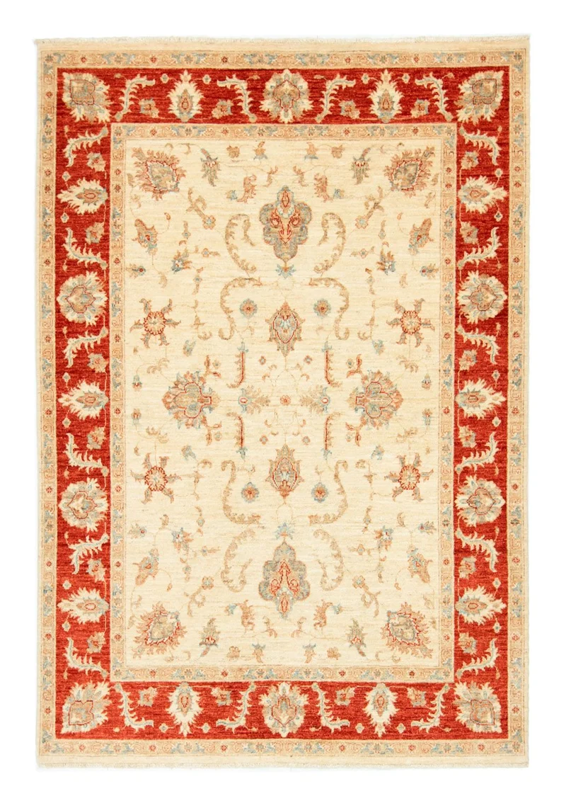 Ziegler Teppich 150 x 210 cm - beige
