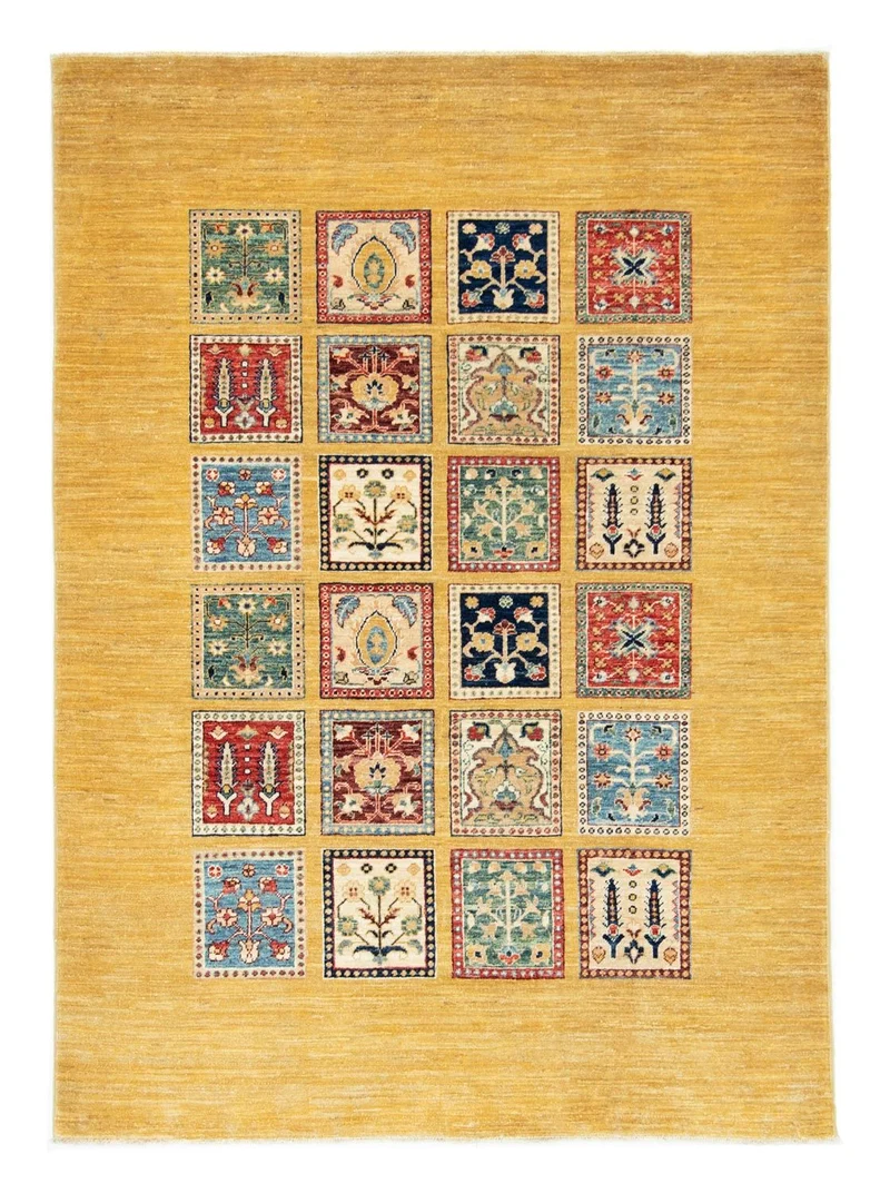Ziegler Teppich 150 x 210 cm - gold