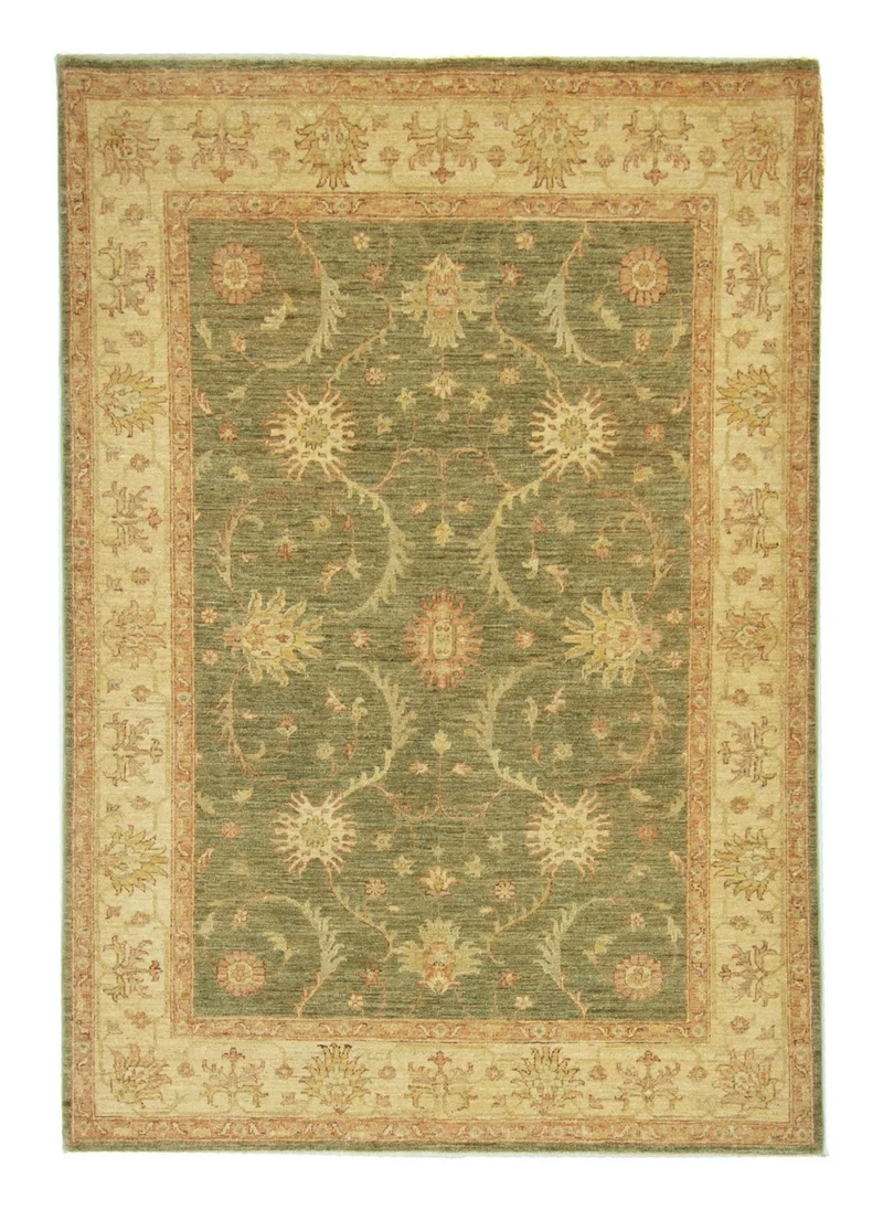 Ziegler Teppich 151 x 205 cm - grün