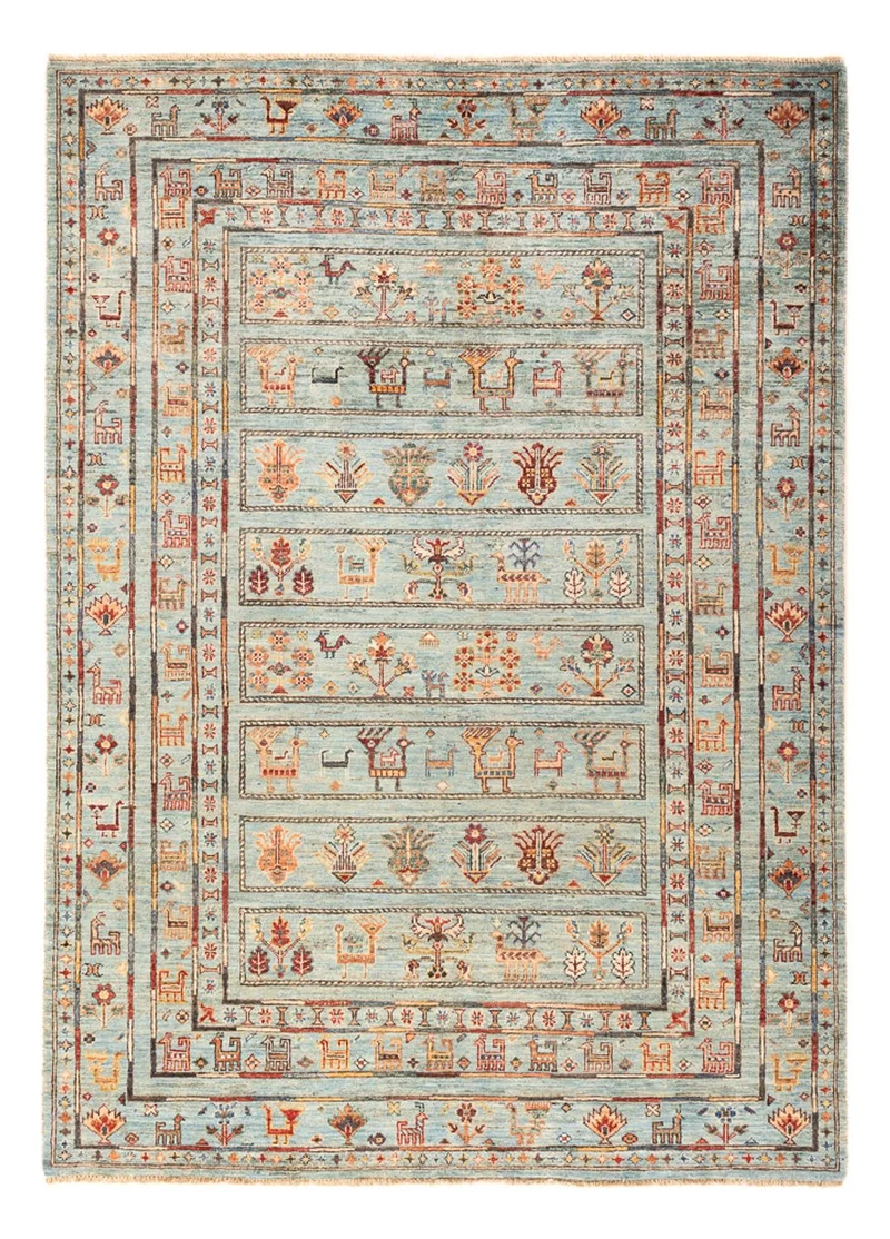 Ziegler Teppich - Ariana - 156 x 211 cm - hellblau
