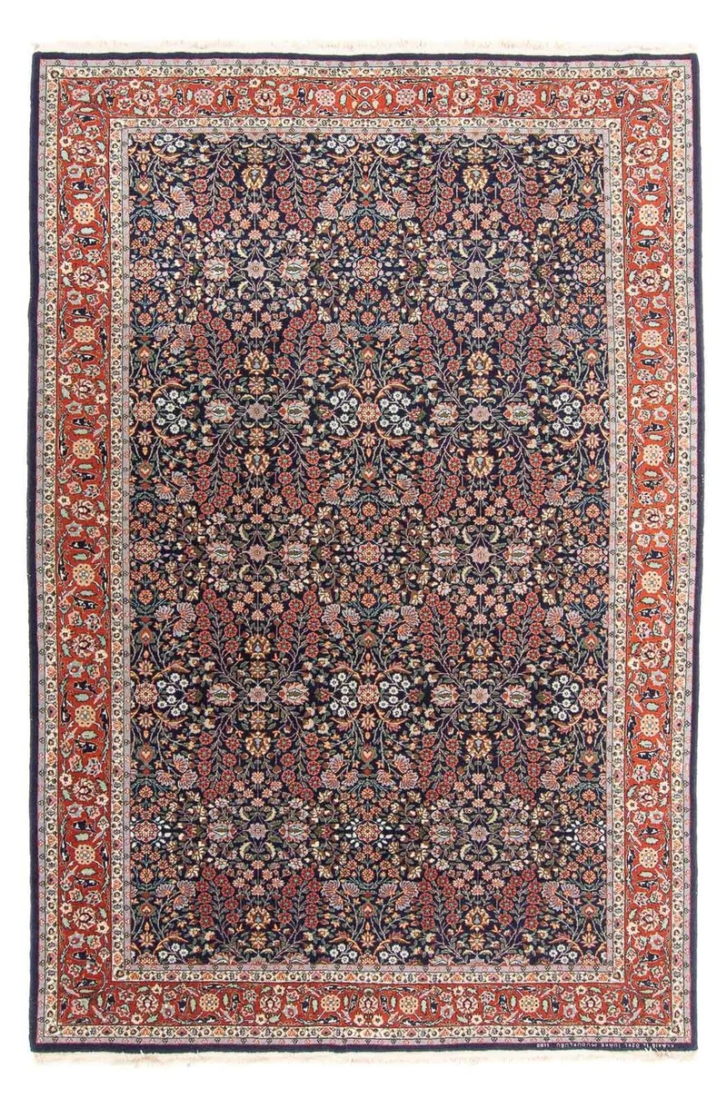 Orientteppich - Hereke - 187 x 290 cm - dunkelblau