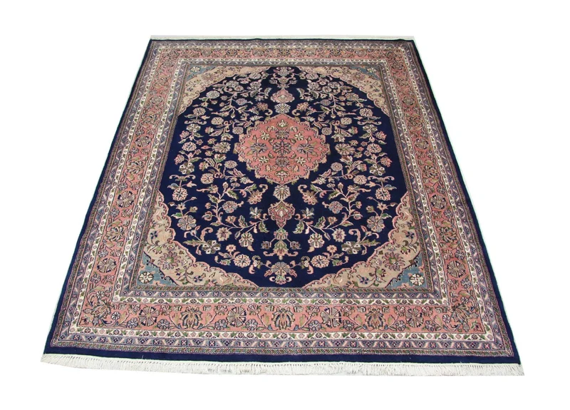 Orientteppich - Täbriz 244 x 302 cm - blau