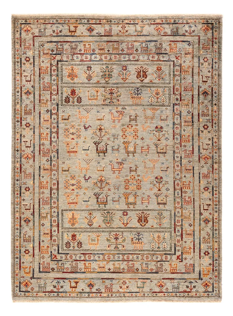 Ziegler Teppich - Ariana - 152 x 204 cm - dunkelbeige