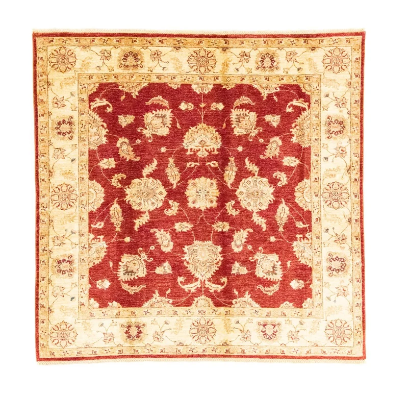 Ziegler Teppich 185 x 186 cm - rot