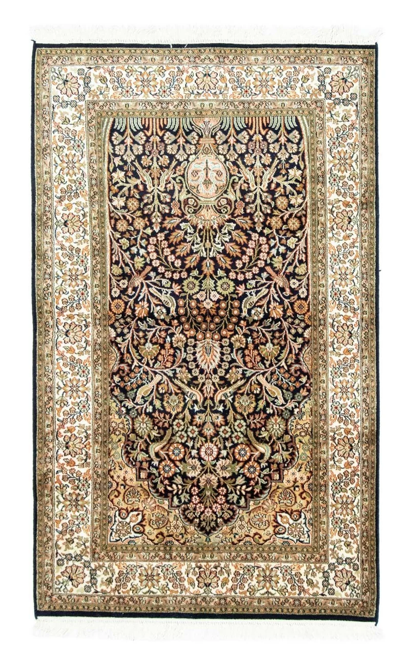 Seidenteppich - Kaschmir Seide 95 x 156 cm Teppichbrücke