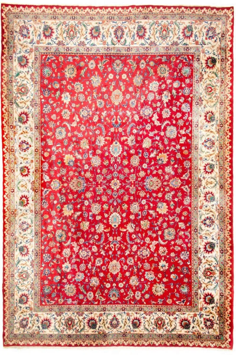 Perserteppich - Täbriz 212 x 410 cm - rot