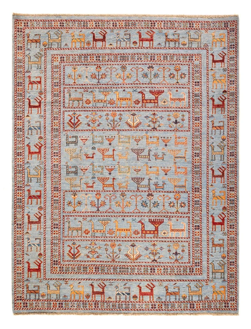 Ziegler Teppich - Ariana - 157 x 197 cm - hellblau