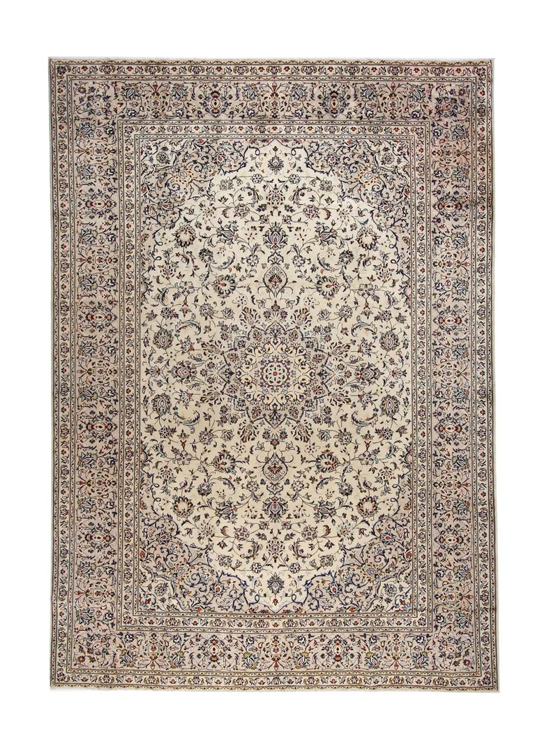 Perserteppich - Keshan 240 x 338 cm - beige