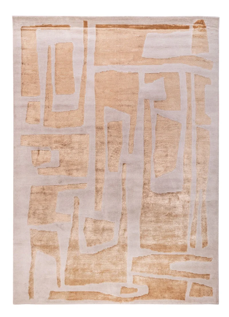 Designer Teppich - 176 x 240 cm - beige
