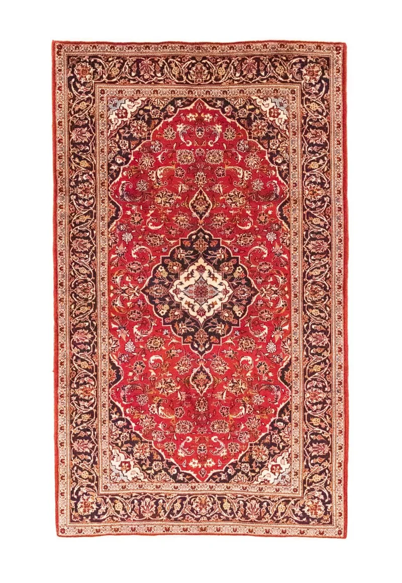Perserteppich - Keshan 150 x 258 cm - rot