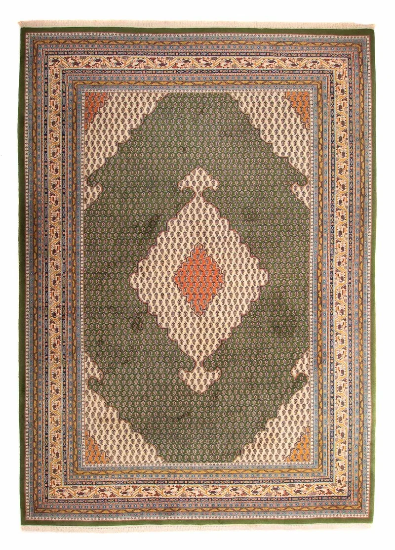 Orientteppich - Mir - Indus 240 x 348 cm - grün