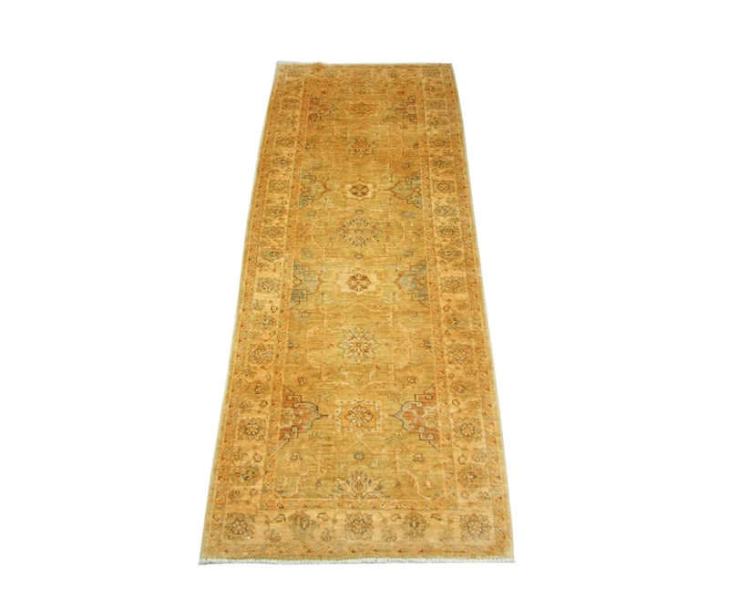 Ziegler Teppich 88 x 276 cm - gold