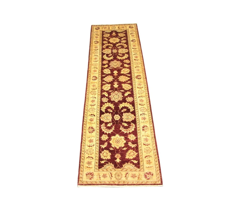 Ziegler Teppich 80 x 291 cm - rot