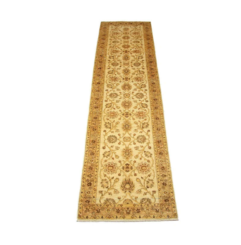 Ziegler Teppich 79 x 320 cm - beige