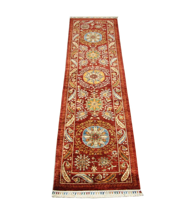 Ziegler Teppich 79 x 306 cm - rot