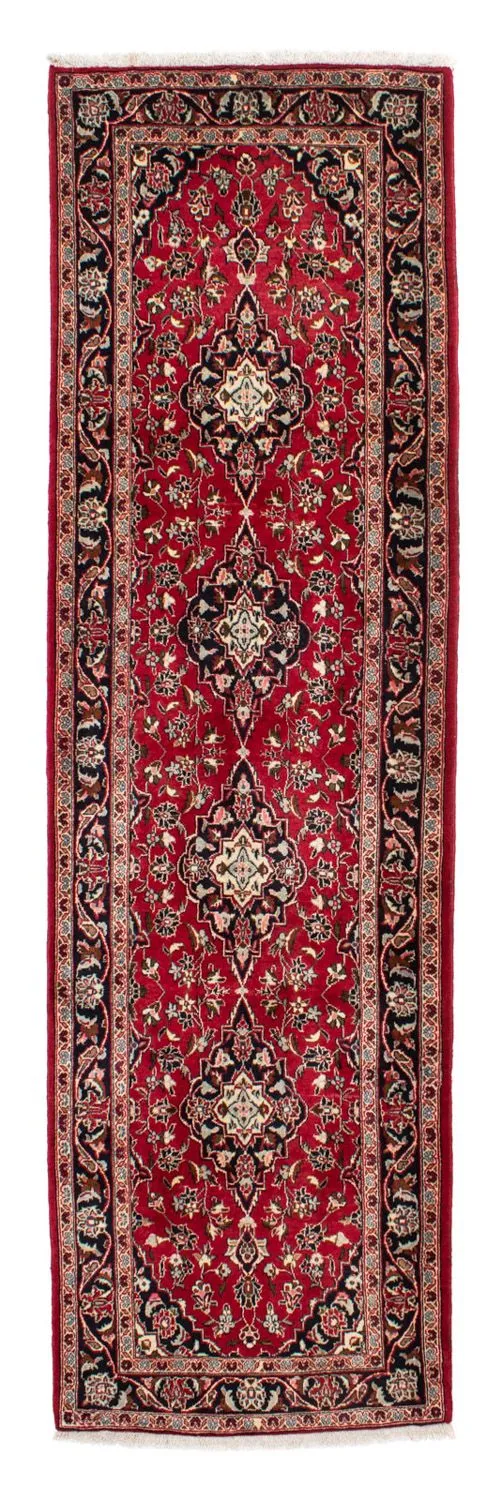 Perserteppich - Keshan 98 x 340 cm - dunkelrot
