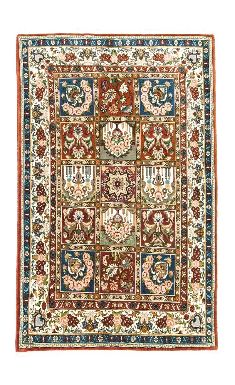 Perserteppich - Bidjar 139 x 205 cm - rot