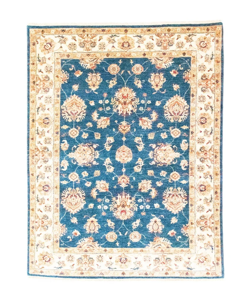 Ziegler Teppich 152 x 209 cm - blau