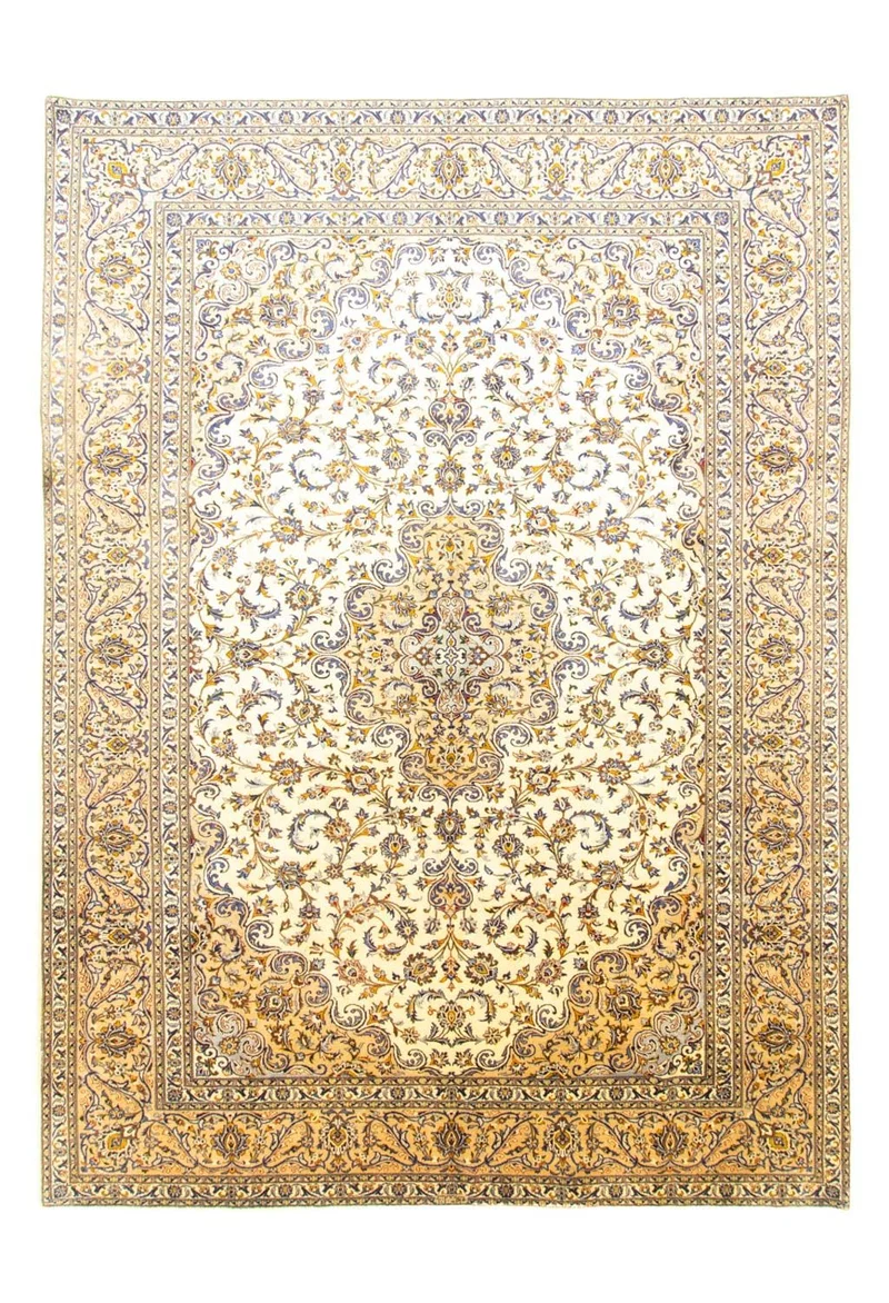 Perserteppich - Keshan 293 x 396 cm - beige