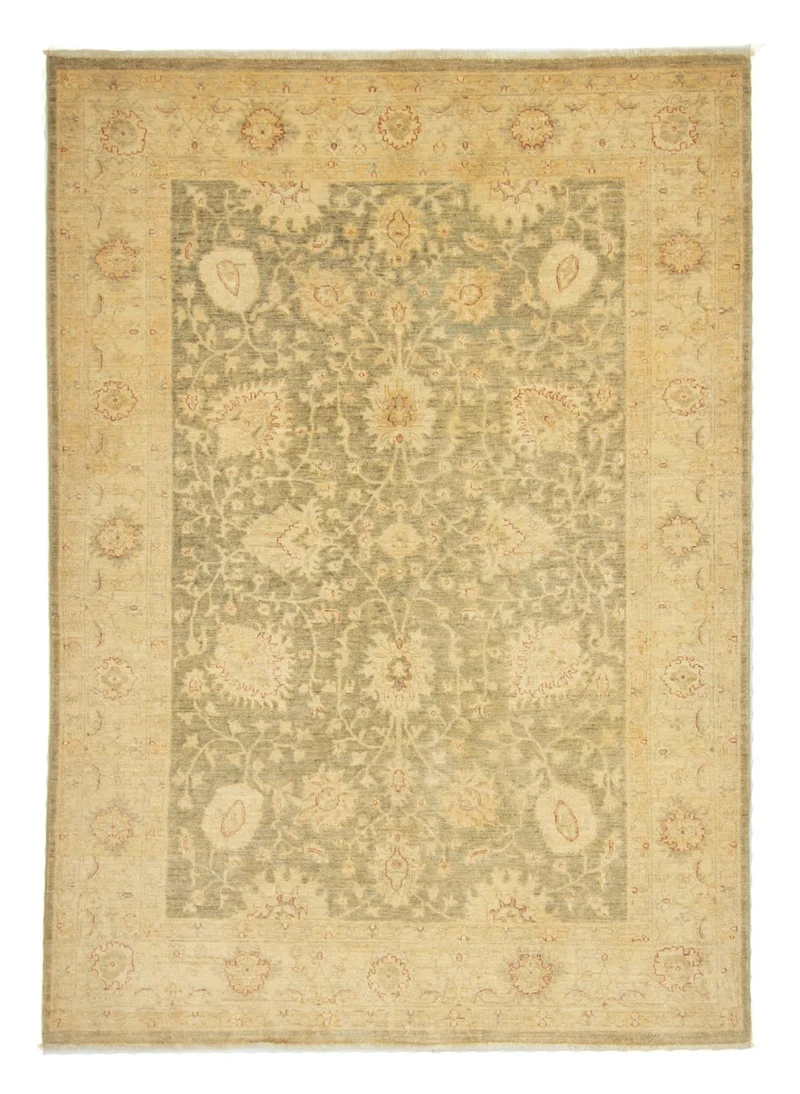 Ziegler Teppich 168 x 232 cm - grau
