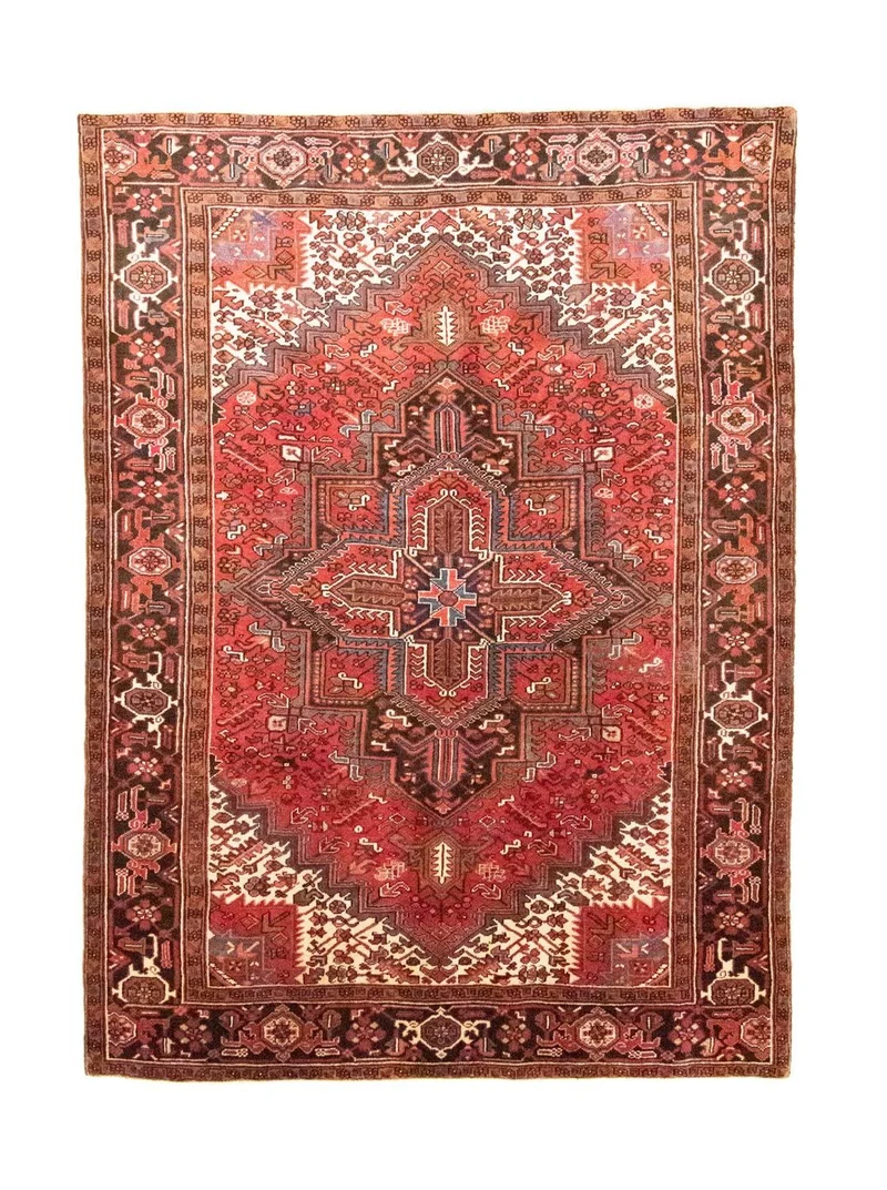 Perserteppich - Nomadic 203 x 280 cm - rost