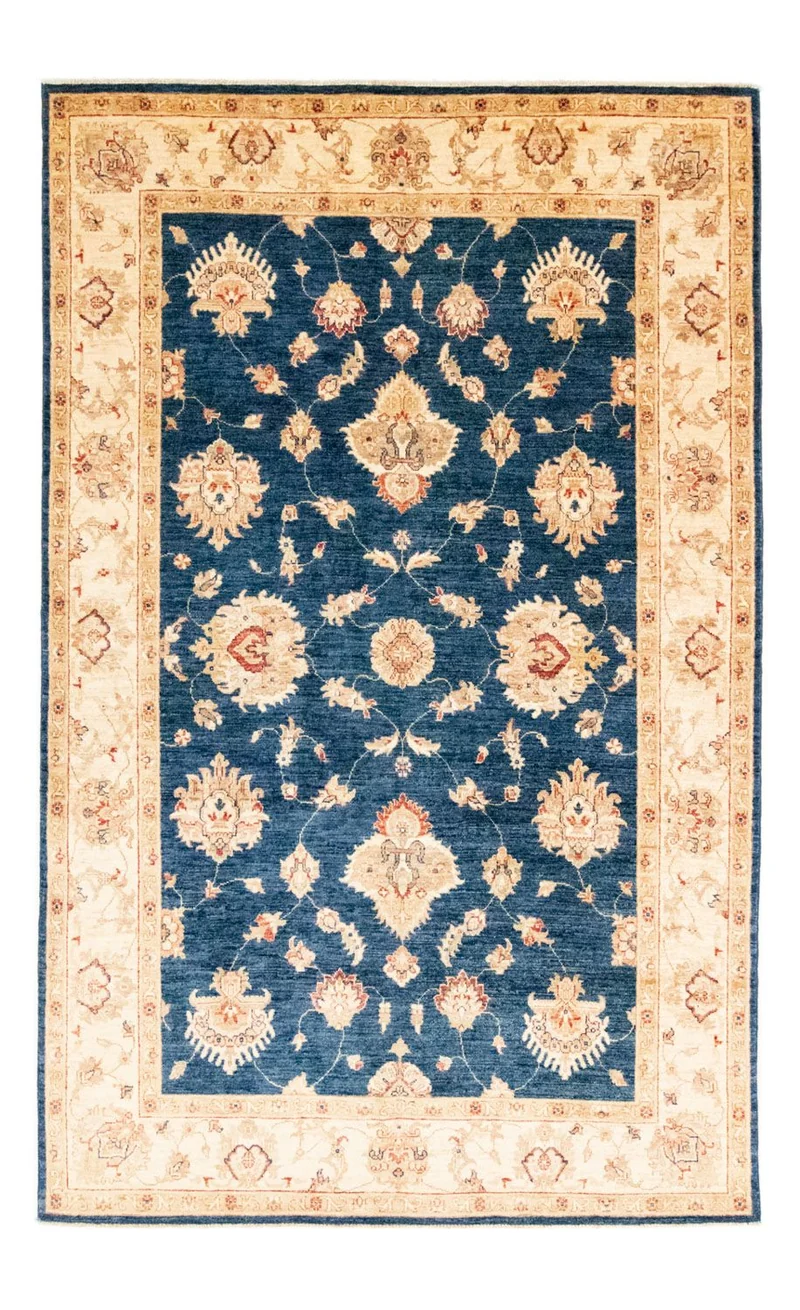 Ziegler Teppich 167 x 263 cm - blau