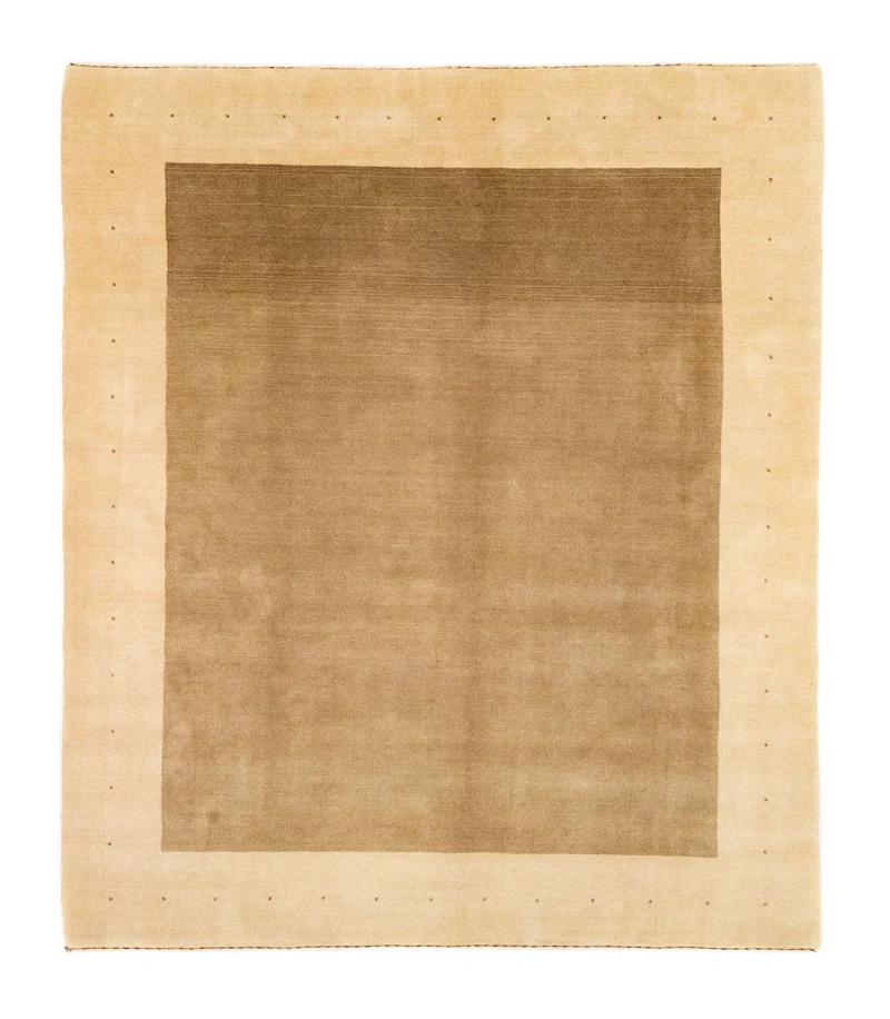 Gabbeh Teppich - Loribaft Softy 255 x 298 cm - beige