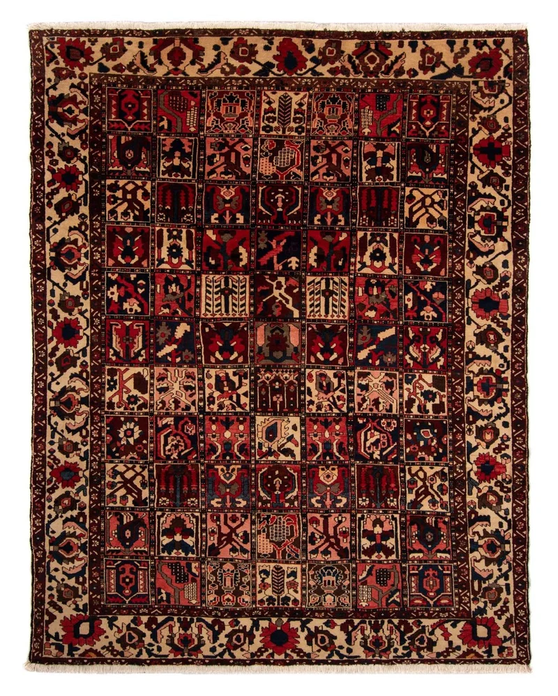 Perserteppich - Nomadic 258 x 337 cm - dunkelrot