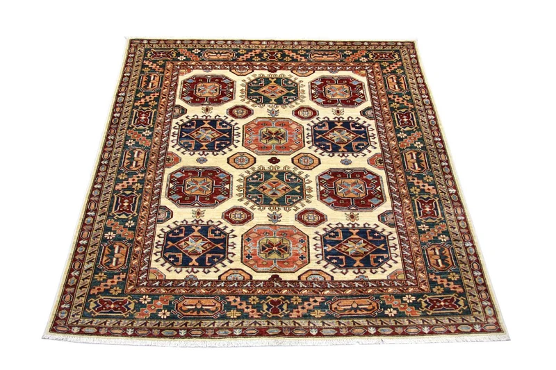 Ziegler Teppich - Kazak 193 x 202 cm - beige