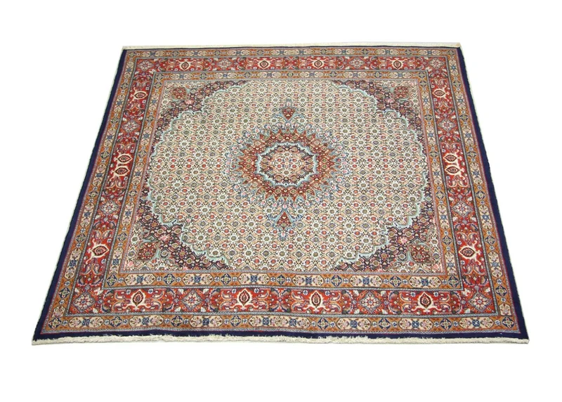 Perserteppich - Classic 195 x 195 cm - beige