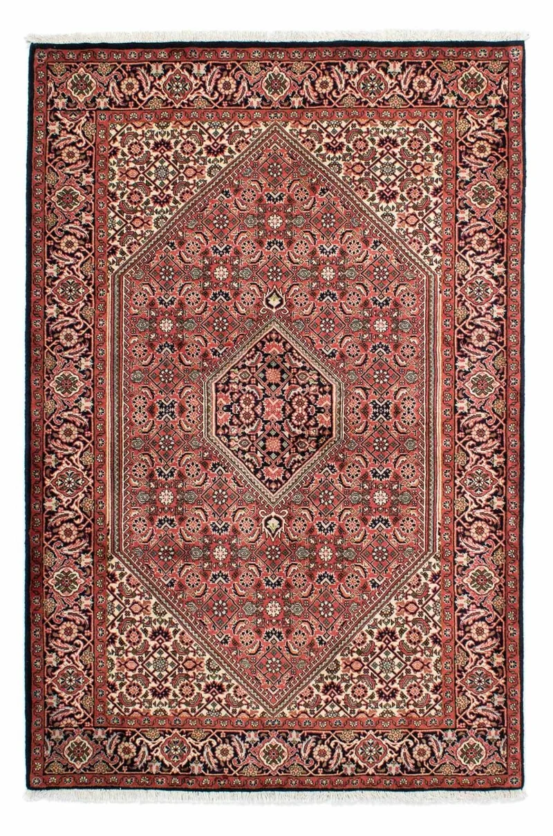 Perserteppich - Bidjar 139 x 210 cm - rot
