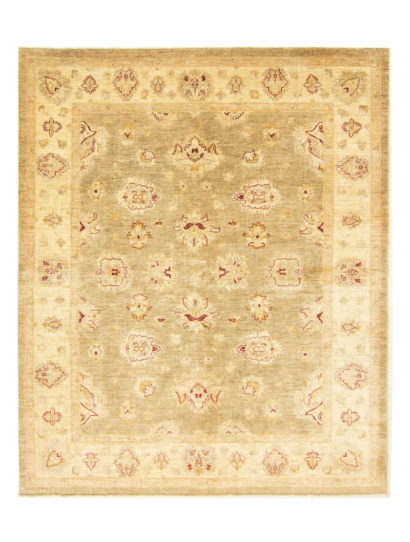 Ziegler Teppich 193 x 239 cm - hellbraun