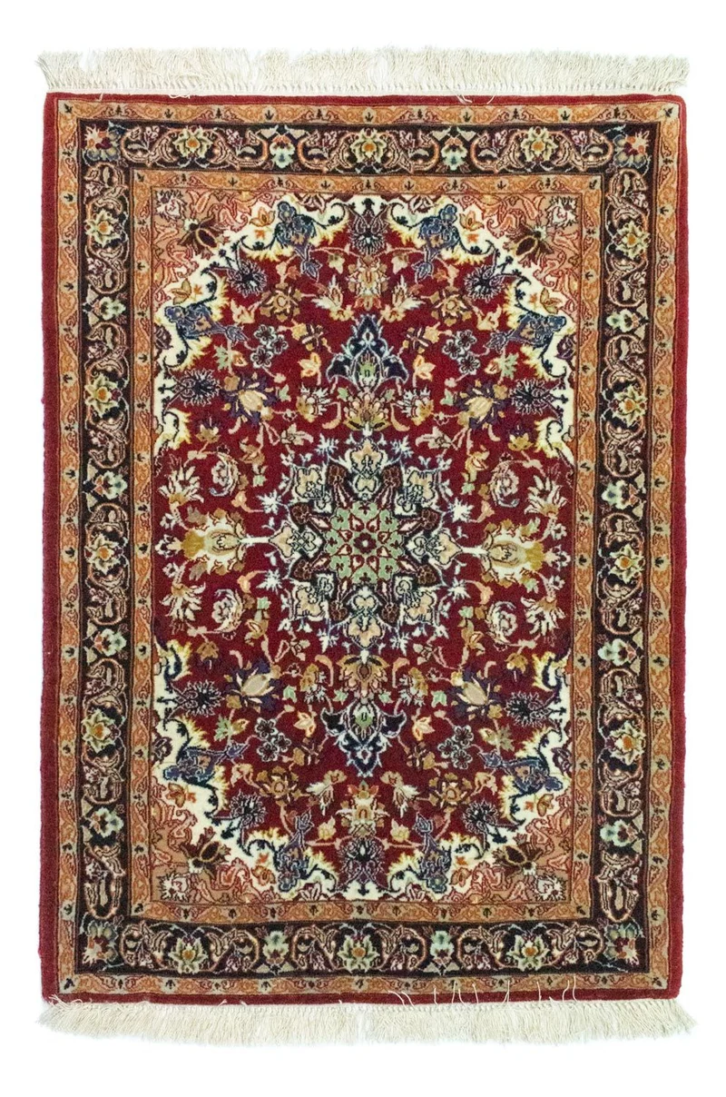 Perserteppich - Isfahan - Premium 71 x 99 cm - rot