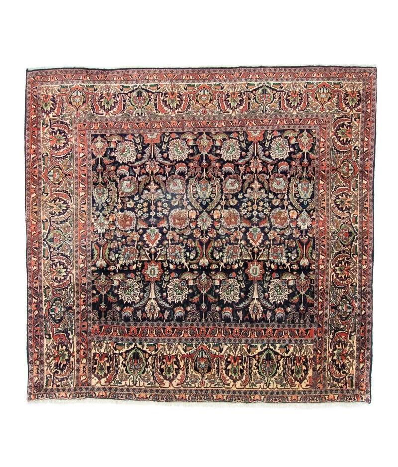 Perserteppich - Bidjar 187 x 197 cm - blau