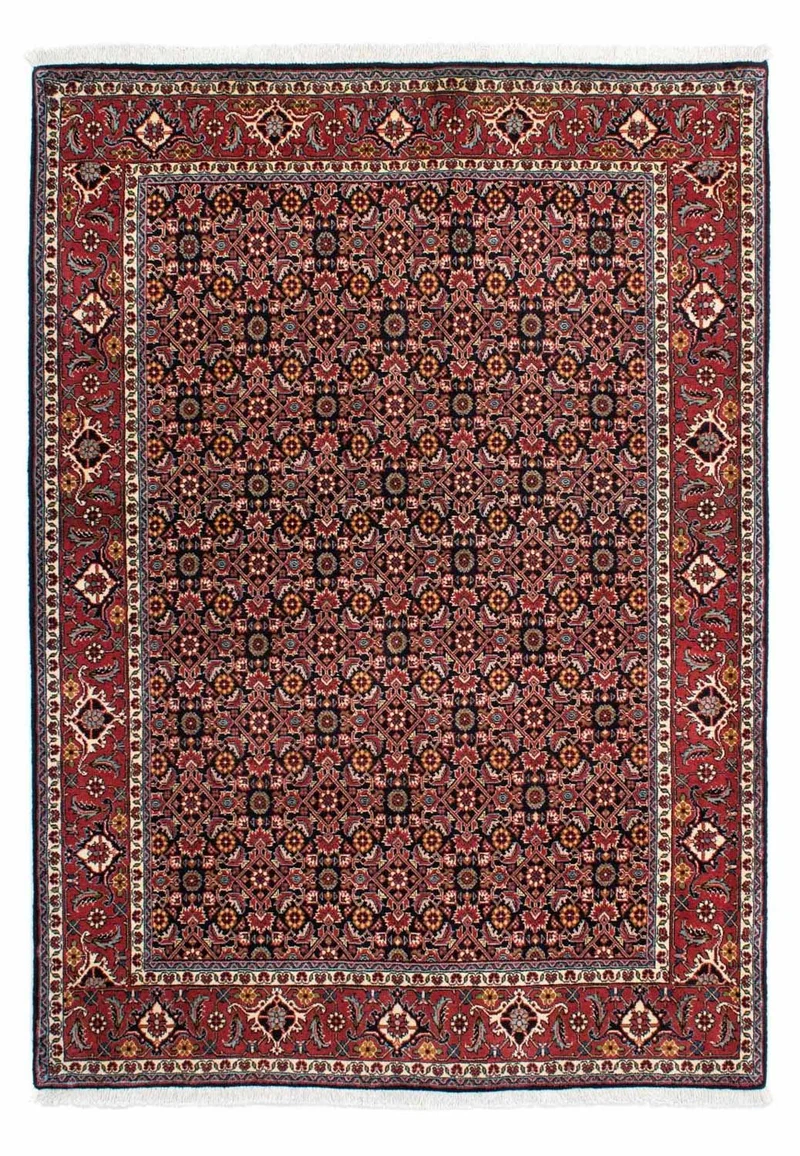 Perserteppich - Bidjar 141 x 200 cm - rot