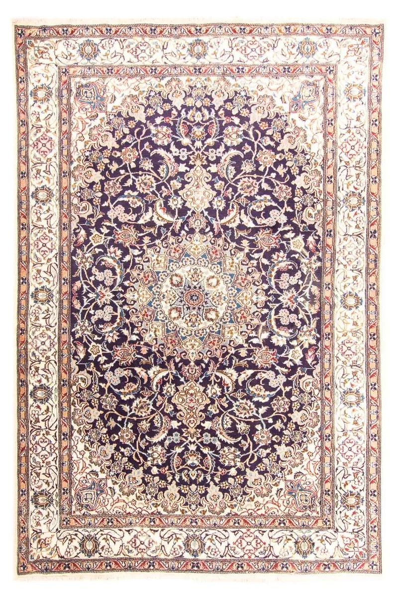 Perserteppich - Nain - Royal 197 x 292 cm - dunkelblau