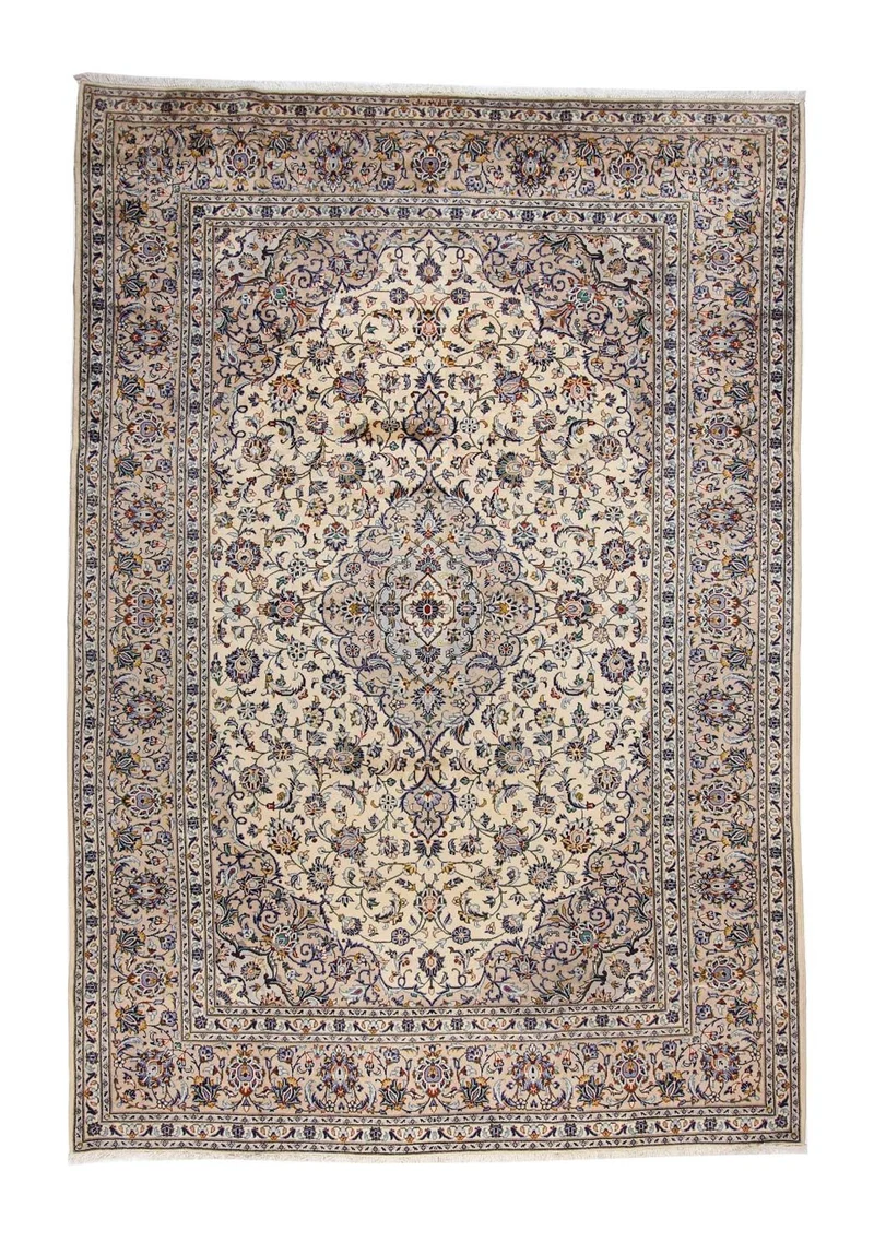 Perserteppich - Keshan 252 x 362 cm - beige