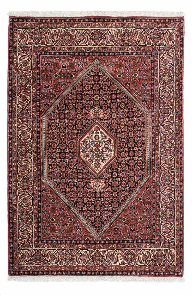 Perserteppich - Bidjar 136 x 206 cm - rot