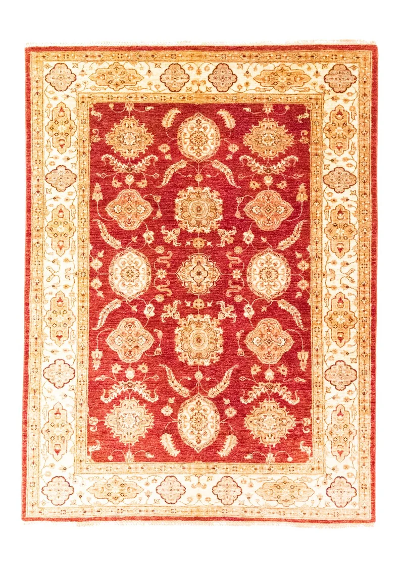 Ziegler Teppich 172 x 238 cm - rot