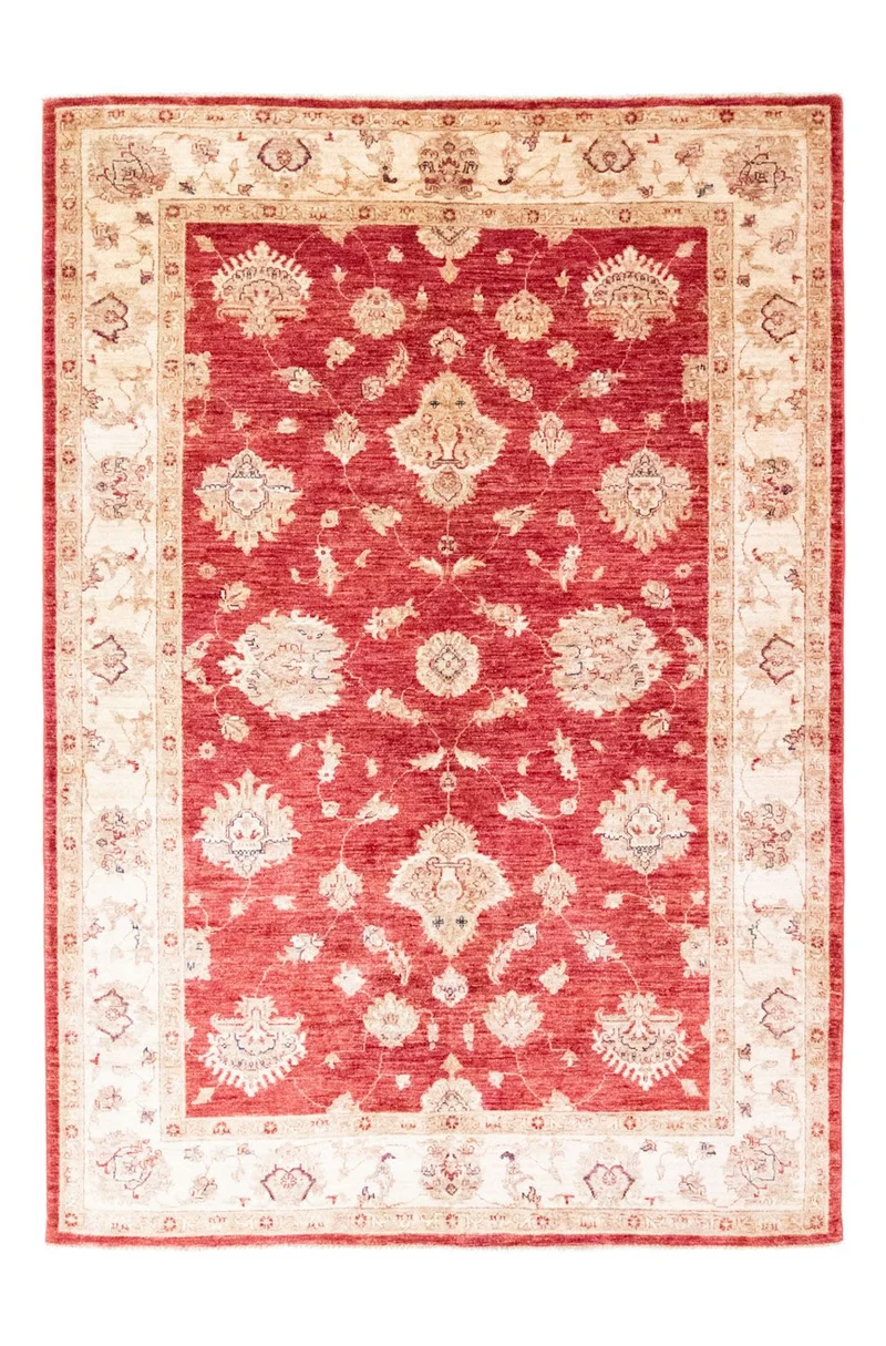 Ziegler Teppich 172 x 237 cm - rot