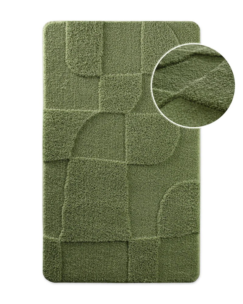 Badteppich Reseda Grün "Davie" WECONhome