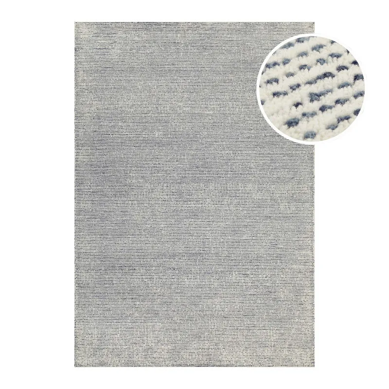 Kurzflor Teppich Blau "Hamptons THIRTYTWO" WECONhome
