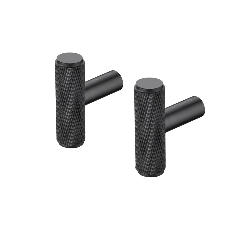 ROF wandhaak recht Black (set/2)