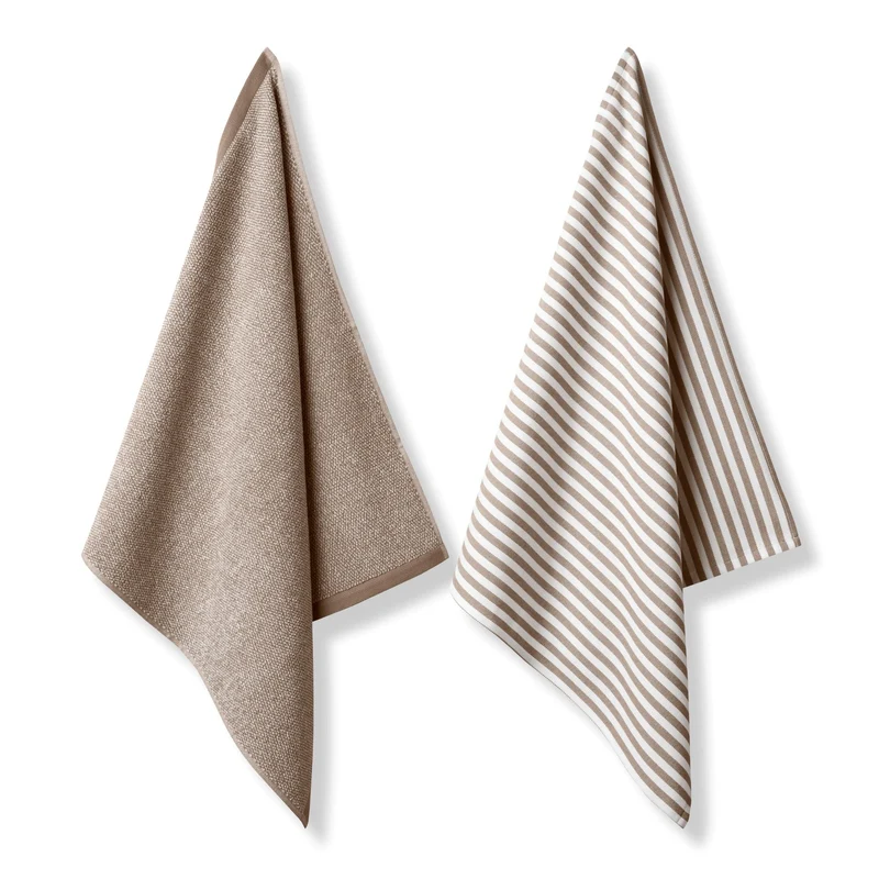 PURE KITCHEN keukentextiel Cafe Au Lait (set/2)