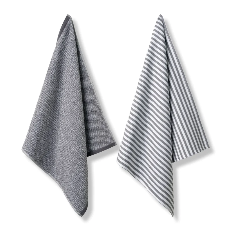 PURE KITCHEN keukentextiel Off Black (set/2)